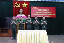 ​Thành lập khối thi đua số 1 và phát động thi đua 6 tháng cuối năm 2024.